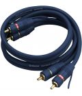 Stereo audio prepojovací kábel, 0.8 m